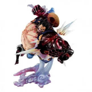 Figurine One Piece Monkey D. Luffy Gear 4 Boundman V2 P.O.P mesure 27cm
