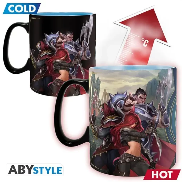 Mug Thermoreactif League of Legends Groupe 460 ml Mug Thermoreactif League of Legends Groupe 460 ml