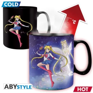 Mug Thermoréactif Sailor Moon Sailor Moon & Chibi Moon 460 ml