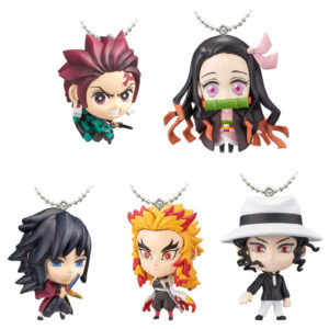 Porte Cles Demon Slayer - 5 personnages Série 2