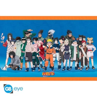 Poster Naruto Shippuden Ninjas de Konoha 91,5 x 61 cm