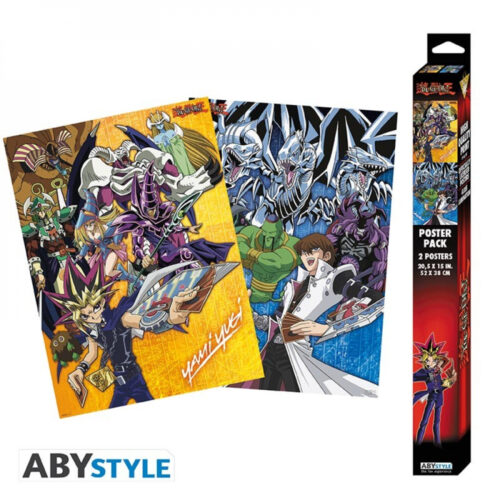 Set 2 Chibi Posters Yu-gi-oh et Kaiba 52×38 1-1 Set de 2 posters chibi yu-gi-oh! avec Yu-Gi-oh et Seto Kaiba. Chaque poster mesure 52 cm x 38 cm