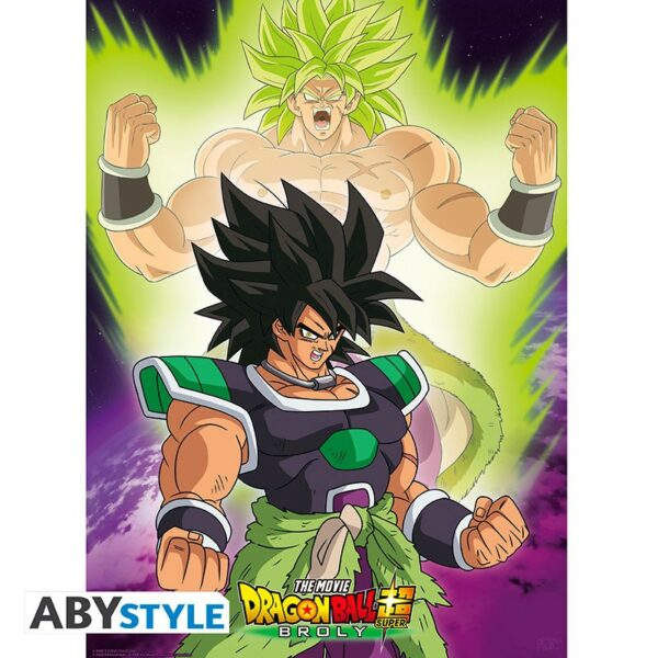 DRAGON BALL BROLY - Set 2 Chibi Posters - Broly (52x38)