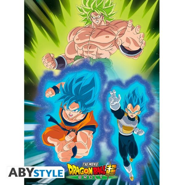DRAGON BALL BROLY - Set 2 Chibi Posters - Broly (52x38)