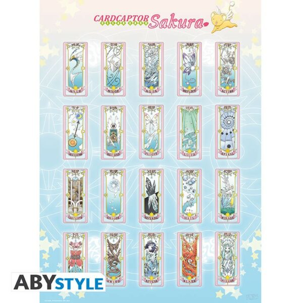 CARDCAPTOR SAKURA - Set 2 Chibi Posters Artworks (52x38)