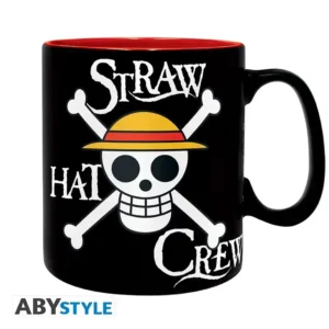 Mug One Piece Straw Hat Crew Luffy & Skull 460 ml