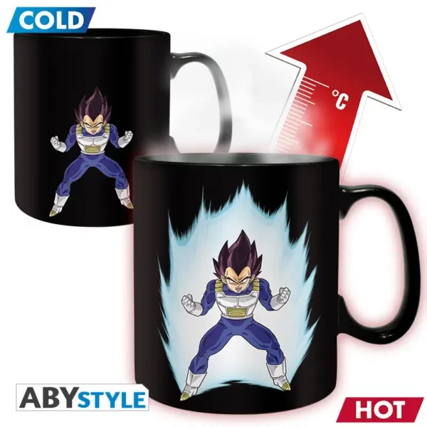 Mug Thermoréactif Dragon Ball Z Vegeta 460 ml