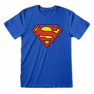 T-Shirt DC - Superman Logo Bleu