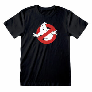 T-Shirt Ghostbusters - Classic Logo Noir
