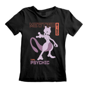 T-Shirt Pokémon - Mewtwo Psychic Noir
