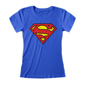 T-Shirt DC - Superman Logo Bleu