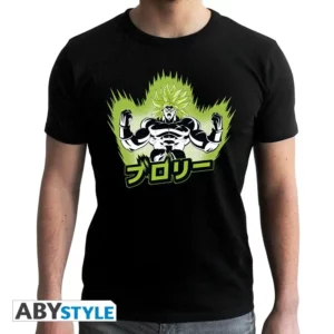 T-shirt Dragon Ball Super Broly Noir New Fit