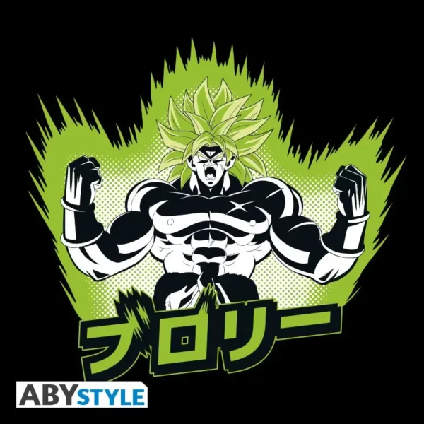 T-Shirt Dragon Ball Super - Broly Noir New Fit