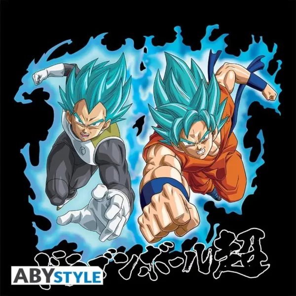 T-shirt Dragon Ball Super - Goku & Vegeta Noir
