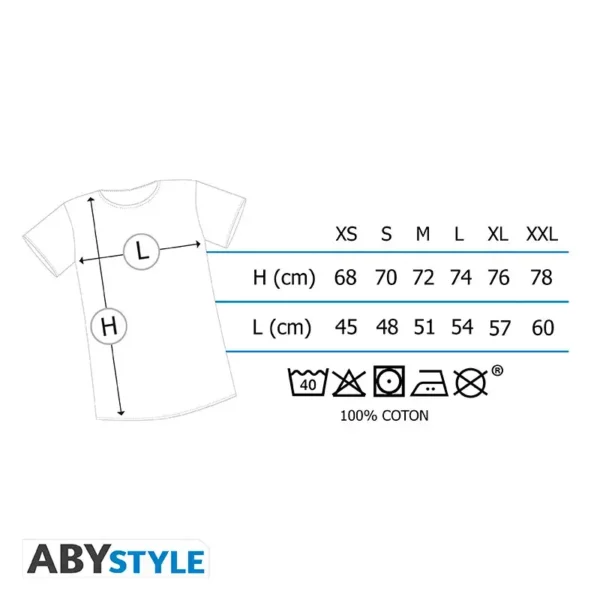 T-Shirt Seven Deadly Sins - Emblèmes Noir