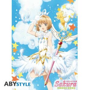 CARDCAPTOR SAKURA - Poster "Sakura & sceptre" (52 x 38)