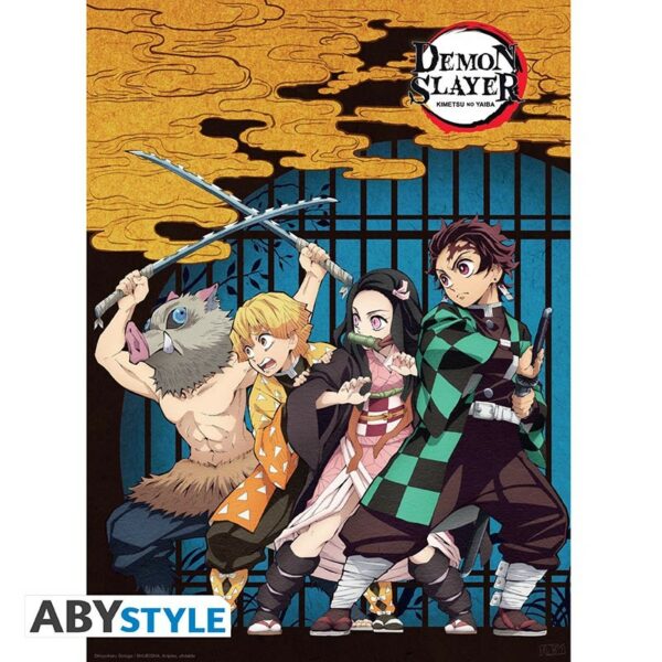 demon-slayer-poster-groupe-52-x-38-cm-1-1.jpg DEMON SLAYER - Poster "Groupe" (52x38)