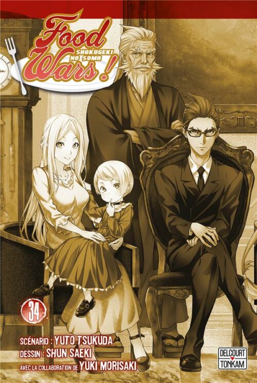 food wars tome 34-1 Food Wars tome 34