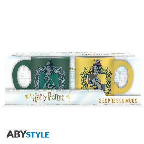 harry-potter-set-de-2-mugs-a-espresso-serpentard-et-poufsouffle-1-1.jpg Set 2 mugs à espresso Harry Potter - Serpentard & Poufsouffle 110 ml