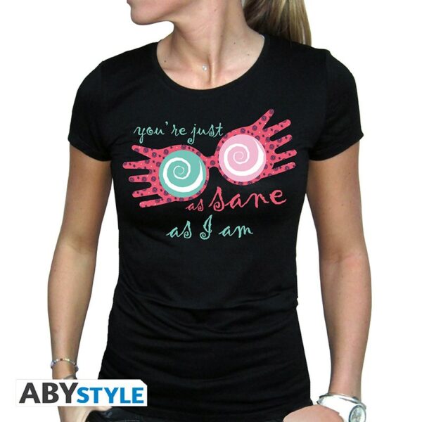 harry-potter-t-shirt-luna-lovegood-femme 1-1 T-Shirt Harry Potter - Luna Lovegood Noir