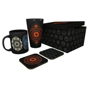 MAGIC THE GATHERING - Pack Verre XXL + Mug + 2 Coasters "Planeswalker"