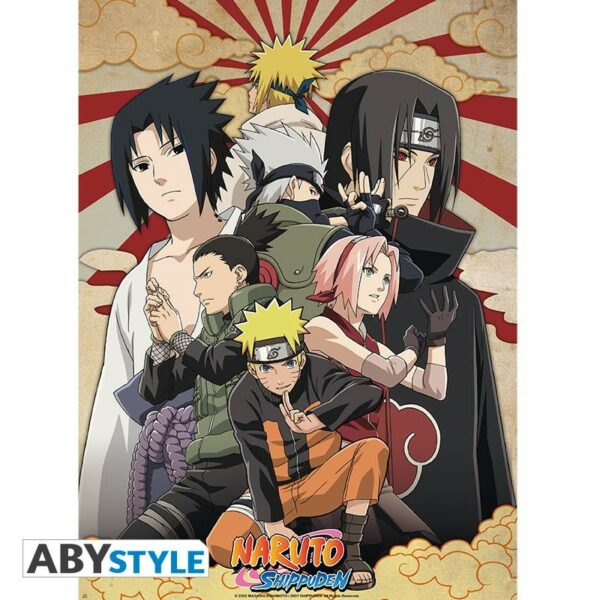 naruto-shippuden-poster-group-2-52-x-38-cm-1-1.jpg NARUTO SHIPPUDEN - Poster "Shippuden Group #2" (52x38)