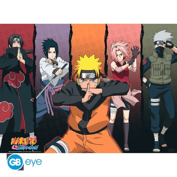 NARUTO SHIPPUDEN - Poster "Shippuden Group #1" (52x38)