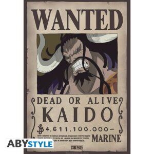 ONE PIECE - Poster "Wanted Kaido" (52x35)