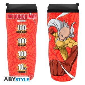 ONE PUNCH MAN  - Mug de voyage Saitama