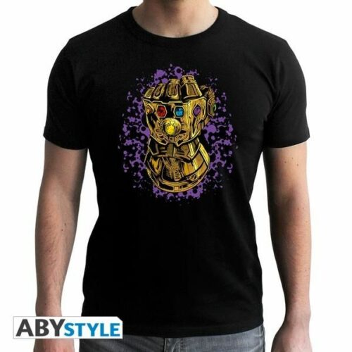 T-shirt Marvel - Gant de l'Infini Noir