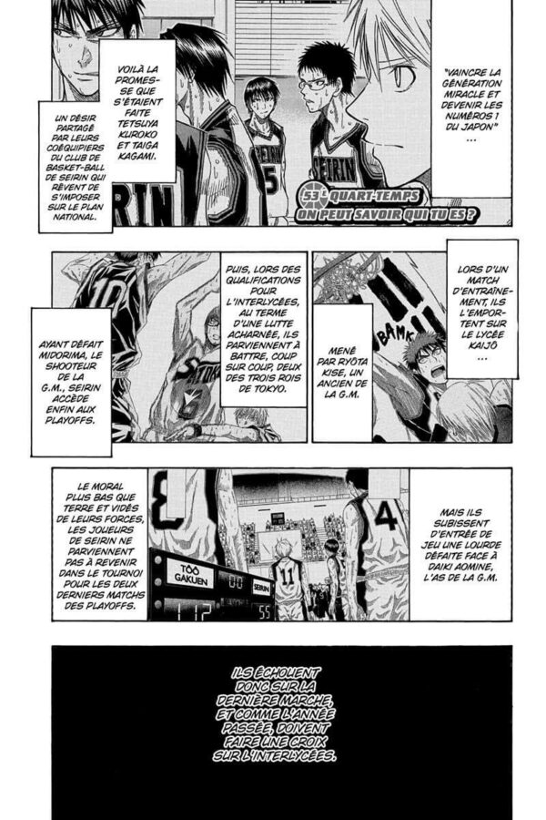 Kuroko's Basket tome 07-2 Kuroko's Basket tome 07