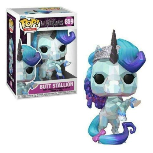 funko Pop Tiny Tinas Wonderlands Butt Stallion 859-1 figurine licorne funko pop du jeu vidéo tiny tinas wonderlands numéro 859