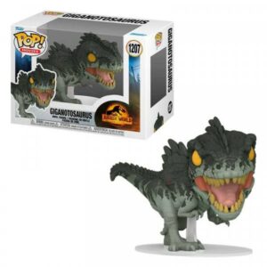 Figurine funko pop de jurassic world dominion du giganotosaurus numéro 1207 de la collection jurassic park