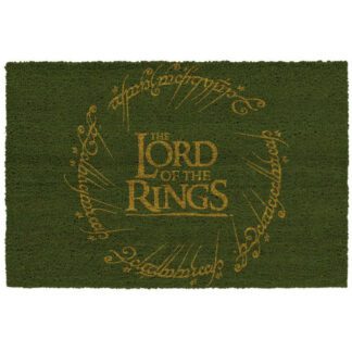 Lord of the rings paillasson anneau unique et elfique