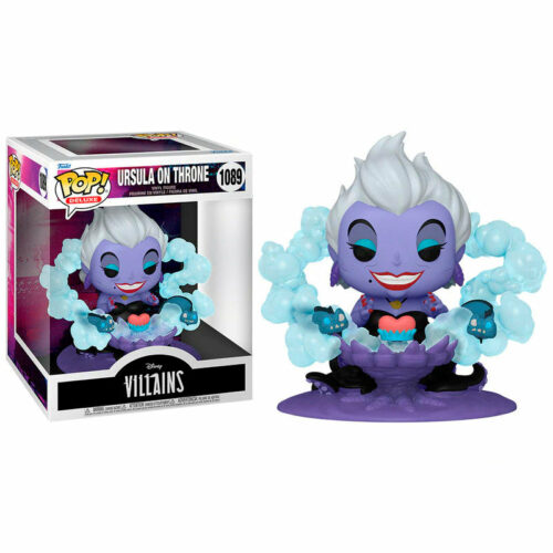 Funko Pop Disney Ursula on Throne Deluxe 1089 1-1 Figurine Funko Pop de la Petite Sirène de Disney, Ursula sur son trône, numéro 1089