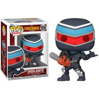 Figurine Funko Pop de la série DC Peacemaker, Vigilante avec Tronçonneuse numéro 1234