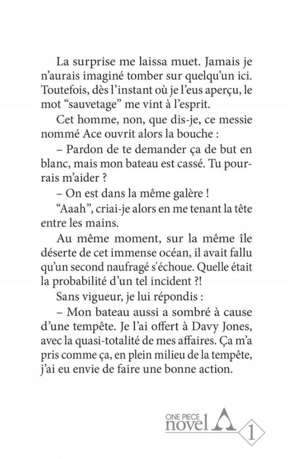 Roman One Piece Ace Partie 1