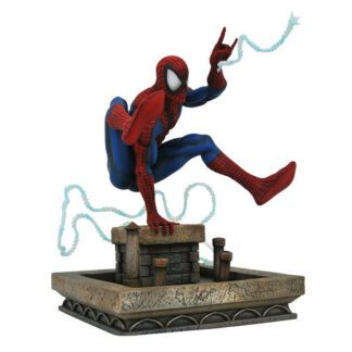 Figurine de Spider-Man version années 90 de la collection Marvel Gallery