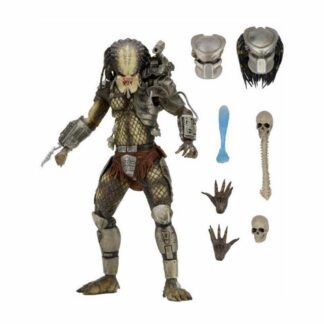 Figurine articulée du Prédator Jungle Hunter avec accessoires Neca