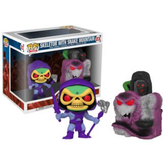 Figurine Funko Pop les Maîtres de l'Univers, Skeletor with Snake Mountain, numéro 23