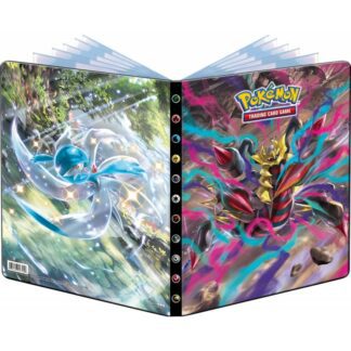 Portfolio pour cartes Pokémon, illustration EB11 Origine Perdue, Format A4, 9 Cases par page