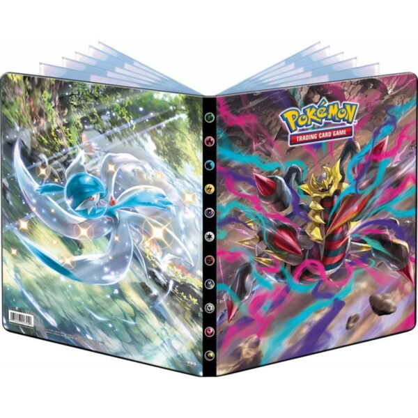 pokemon-portfolio-eb11-format A4-252-cartes Portfolio pour cartes Pokémon, illustration EB11 Origine Perdue, Format A4, 9 Cases par page