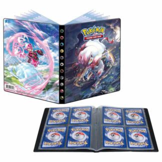 Portfolio pour cartes Pokémon, illustration EB11 Origine Perdue, Format A5, 4 Cases par page