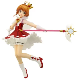 Figurine Card Captor Sakura Special Sakura Rocket Beat Taille 19 cm