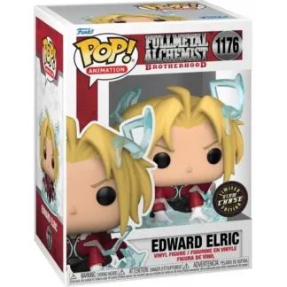 Funko Pop Full Metal Alchemist Edward Elric Numéro 1176 Version Chase Glow in the Dark