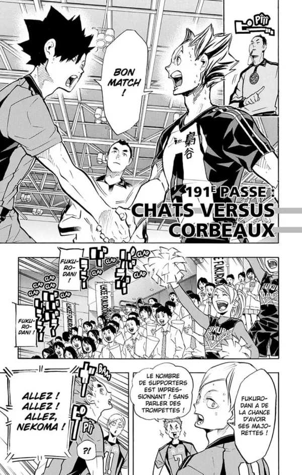 Haikyu Les As du Volley tome 22 1-2 Haikyu !! Les As du Volley tome 22