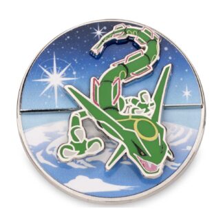 Pin's tournant de Rayquaza du Pokémon Center avec Deoxys