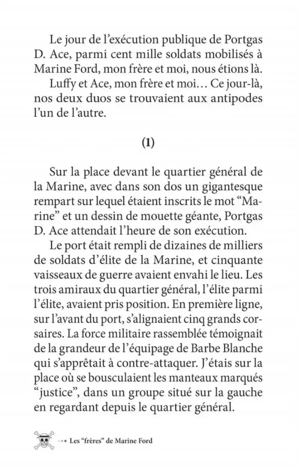 Roman One Piece Histoires de l'équipage