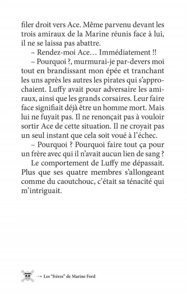 Roman One Piece Histoires de l'équipage