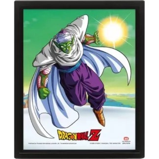 Cadre 3D Dbz Lenticulaire Piccolo